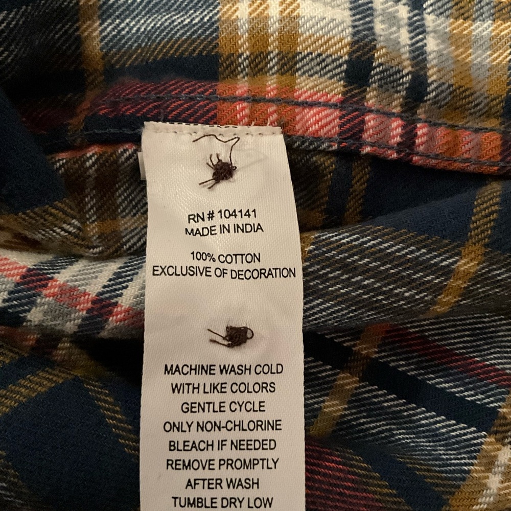 Alpine Design Midweight Flannel Plaid Shirt - Picture 10 of 11